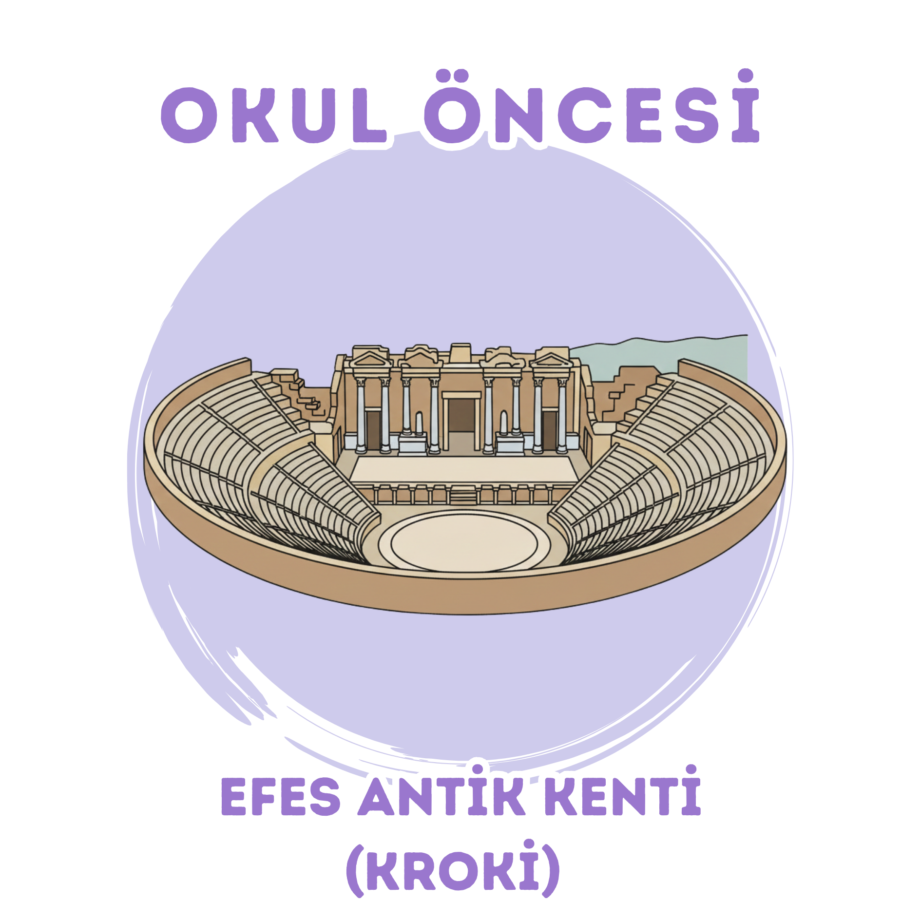 İzmir Efes Antik Kenti (kroki)