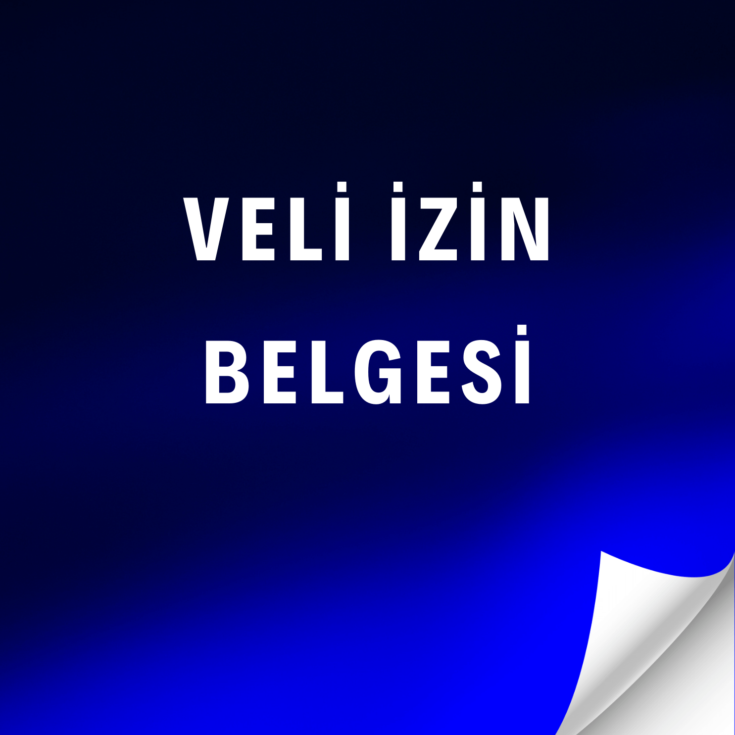 Veli İzin Belgesi