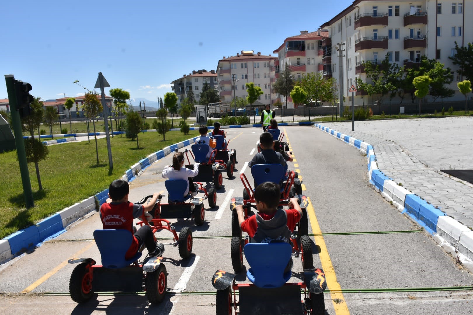 Yağmur-Rüzgar Eşmekaya Trafik Eğitim Parkı