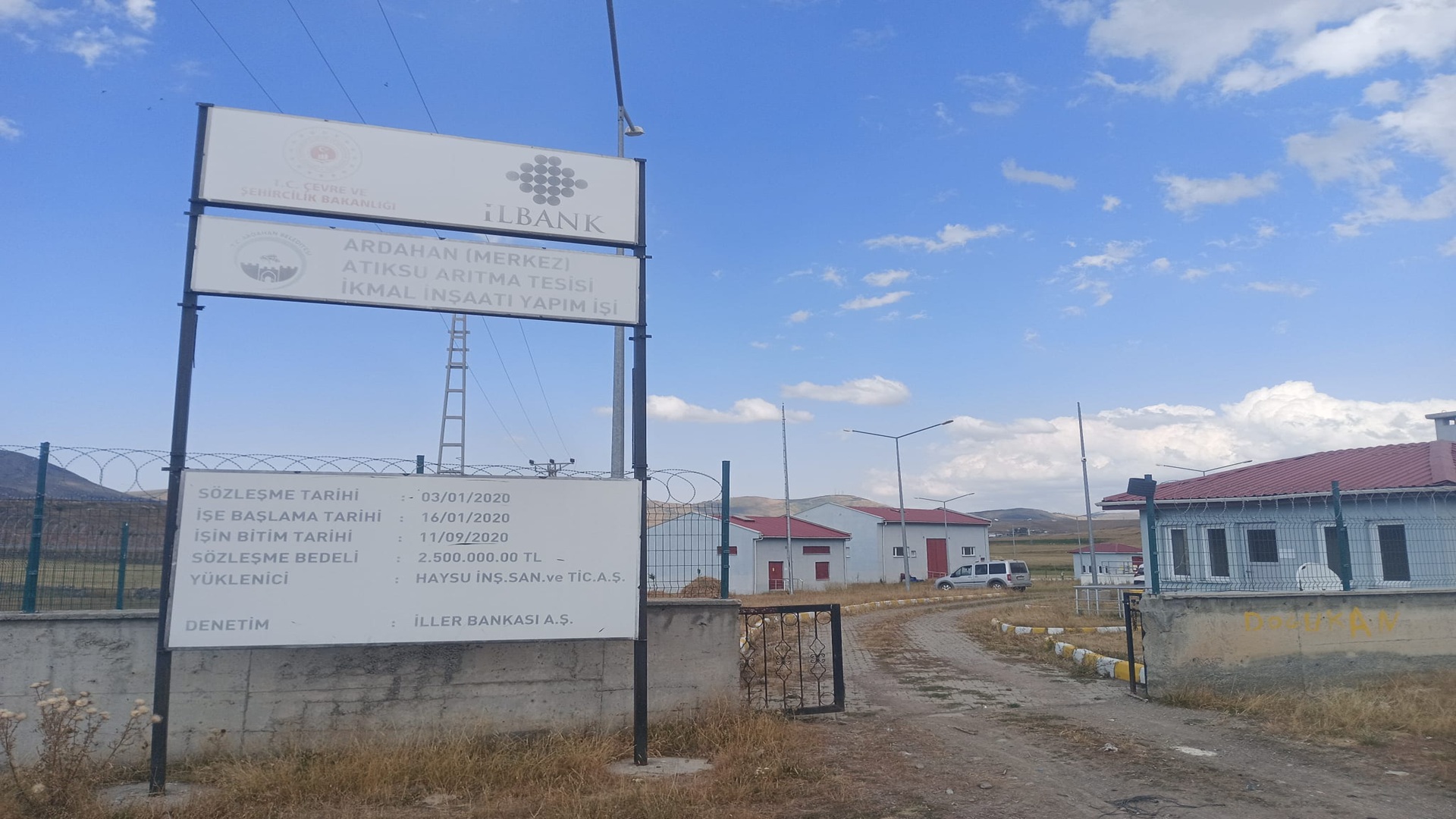 Ardahan Atıksu Arıtma Tesisi