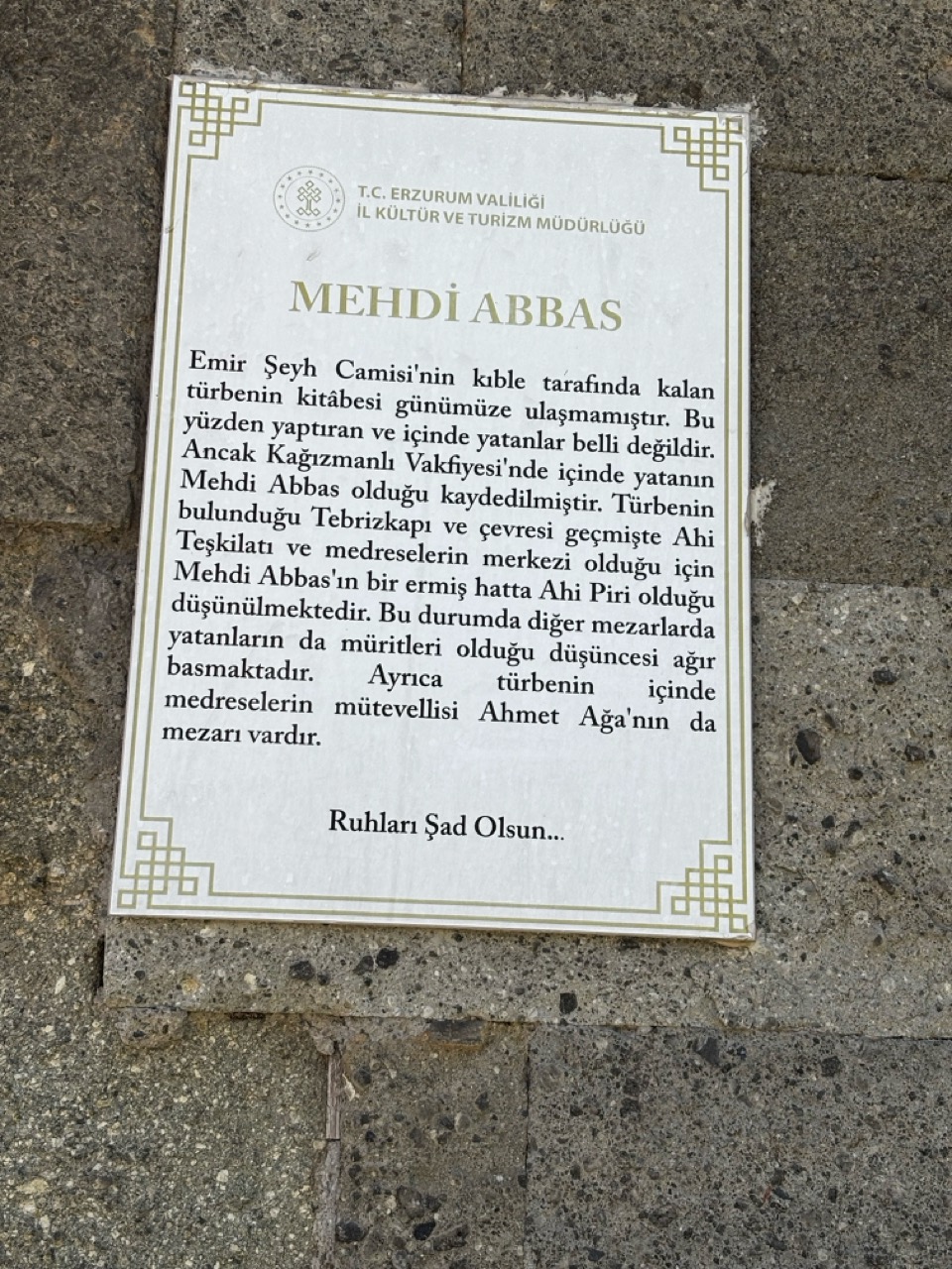 Mehdi Abbas Türbesi