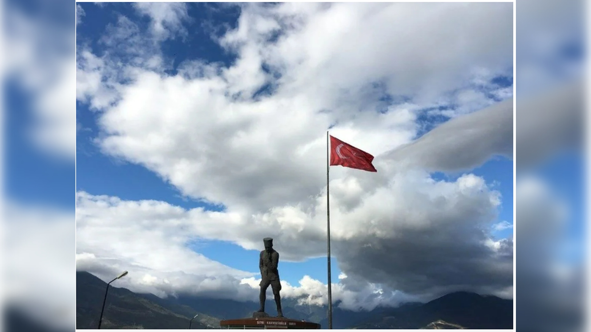 Artvin Atatepe Atatürk Heykeli