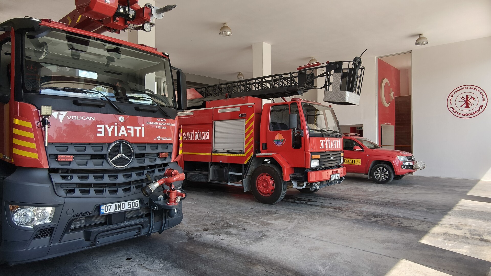 AOSB İtfaiye Hizmet Binası