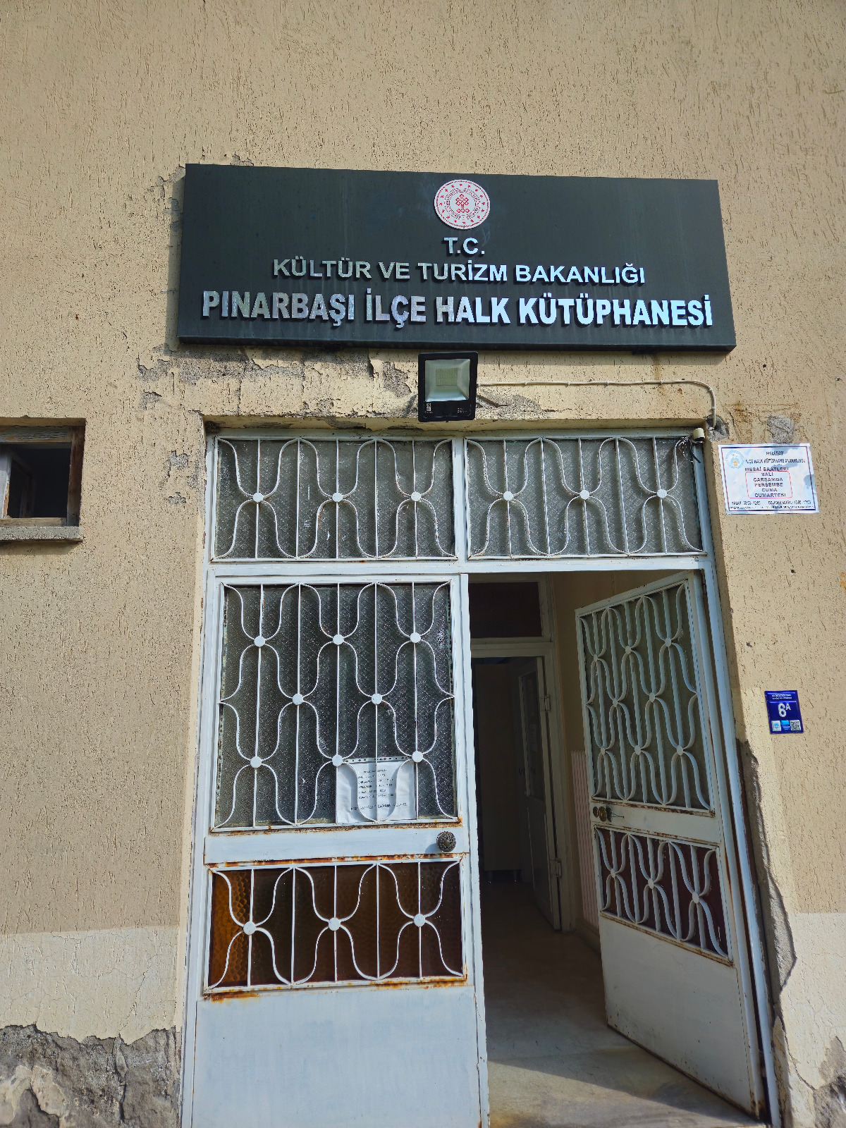 Pınarbaşı İlçe Halk Kütüphanesi