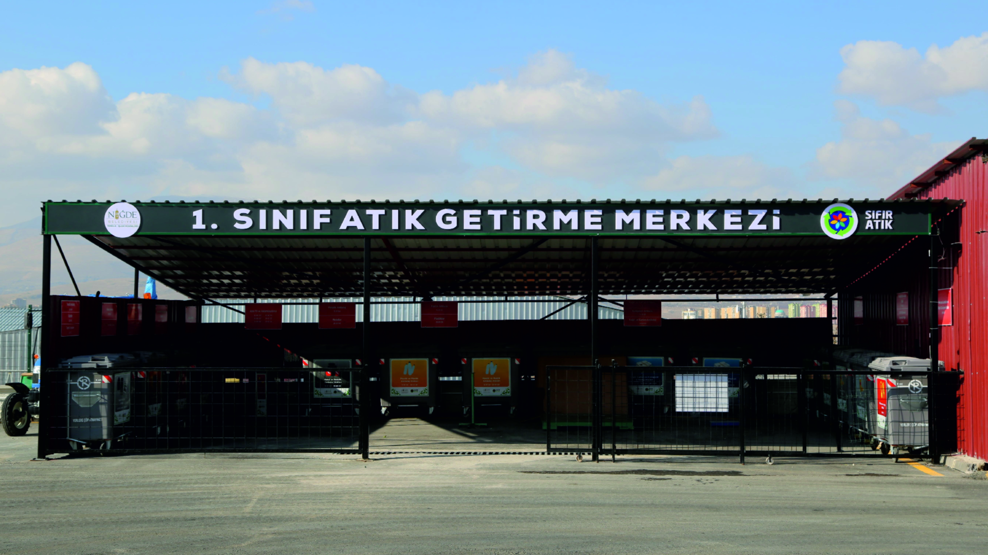 1.Sınıf Atık Getirme Merkezi