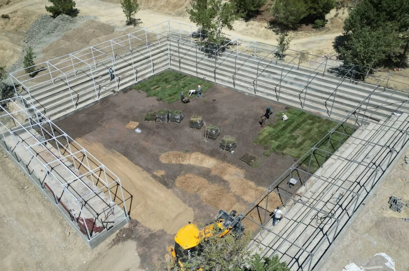 Baydemirli İbrahim Öztürk güreş sahasi