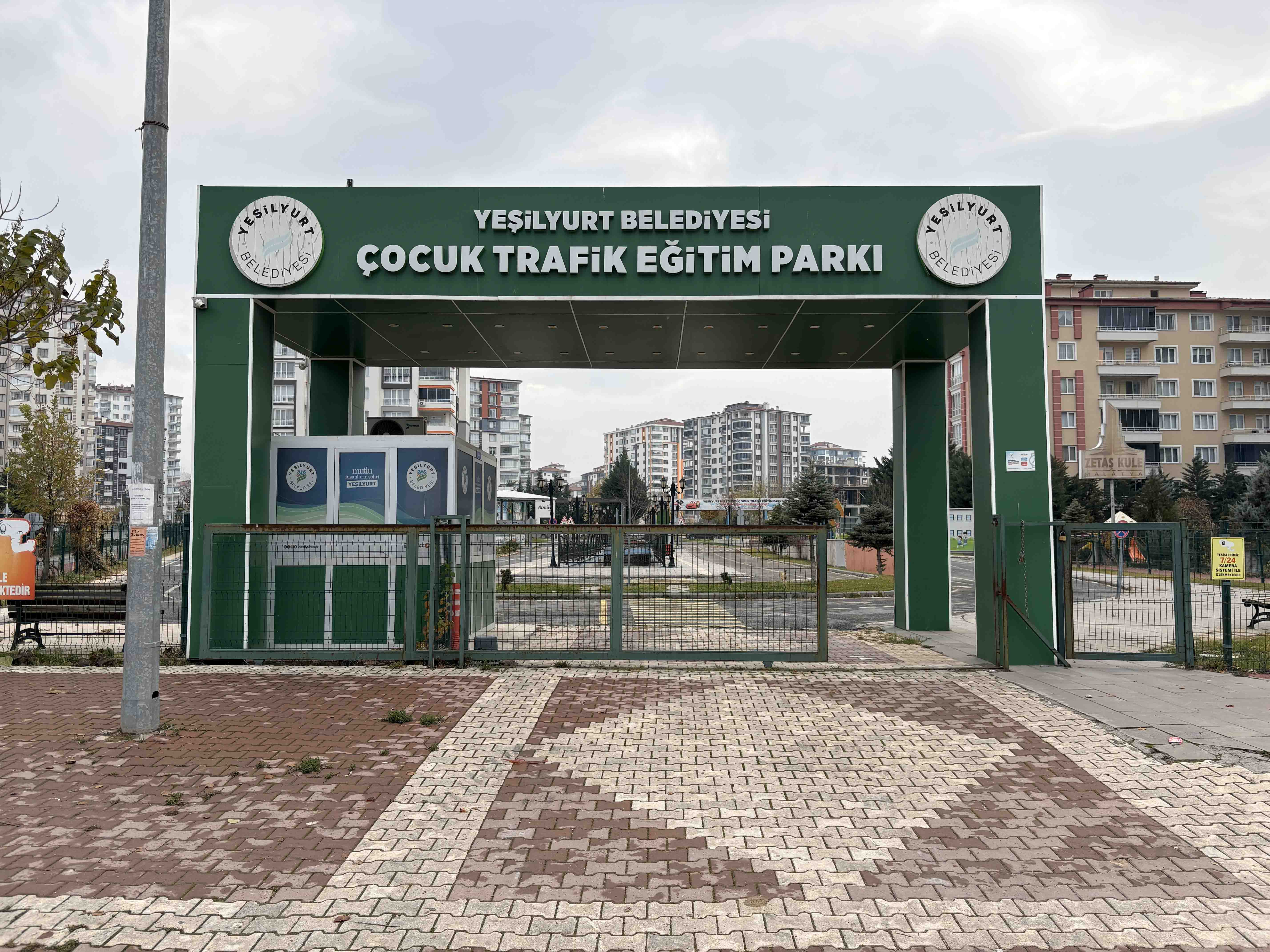 Yeşilyurt Belediyesi Çocuk Trafik Eğitim Parkı